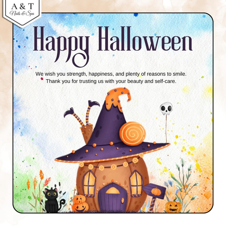 Halloween nail design